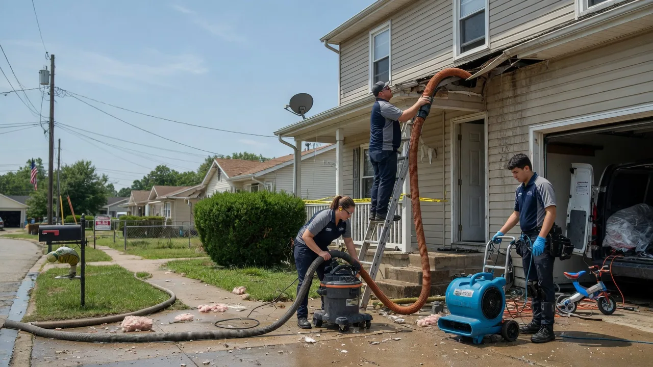 Water Damage Restoration in Morrow, LA near me